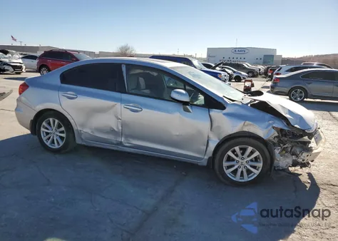 2012 Honda Civic Ex из США, поврежденный, VIN 2HGFB2F86CH539687